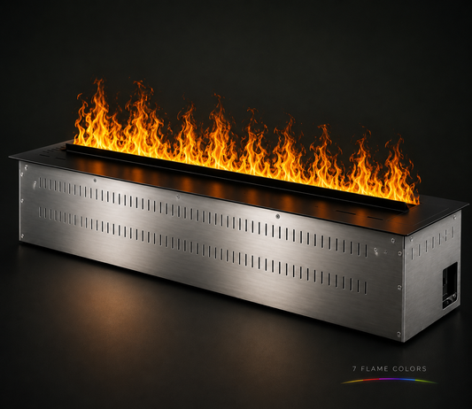 24" Luxury Smart Electric Water Vapor Fireplace